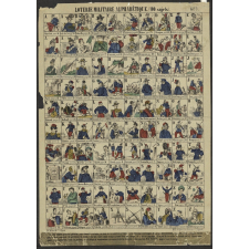 Loterie militaire alphabétique.