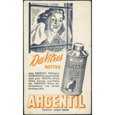 Buvard publicitaire. Argentil.