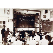 Ecole de garçons de Damvillers - Leçon d'écriture n°4.
