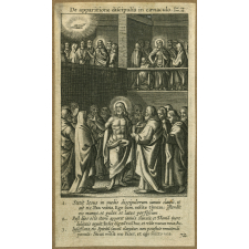 De apparitione discipulis in caenaculo.