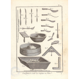 Sculpture, Outils des Sculpteurs en Plâtre.