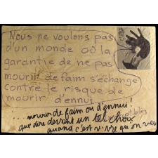 Nous ne voulons pas d'un monde où la garantie de ne pas mourir de faim s'échange contre le risque de mourir d'ennui.