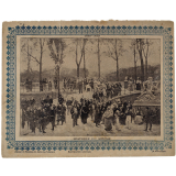Extrait du Panorama du Jardin des Tuileries - 1789-1889 - Histoire du siècle.