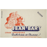 Buvard publicitaire. Jean-Bart. Cirage imperméable.