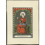 Image religieuse. Ste Isabelle.