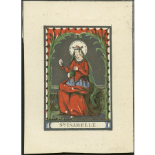 Image religieuse. Ste Isabelle.