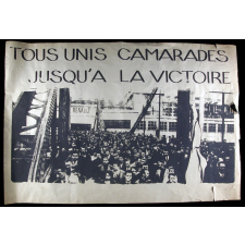 Tous unis camarades jusqu'à la victoire.