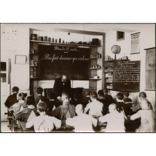 Ecole de garçons de Damvillers - Leçon d'écriture n°1. 
