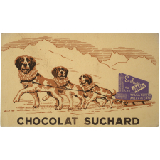 Buvard publicitaire. Chocolat Suchard.