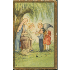 Image religieuse. Enfant Jésus.