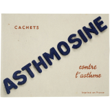 Buvard publicitaire. Asthmosine. 