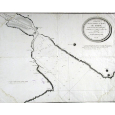 Plano de la concha y barra de Bilbao, Situado el Fondeadero de Portugalete. Plan de l'Anse et de la Barre de Bilbao. 