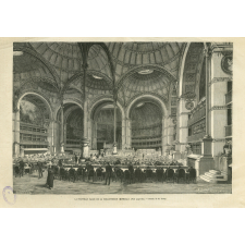 La Nouvelle salle de la Bibliothèque Impériale.