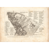 Plan du Quartier de la Place Maubert (1ère partie - côté septentrional).