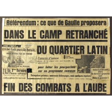 Dans le camp retranché du quartier latin.