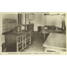 Pupilles de l'Ecole Publique du Gard - Ecole de Plein Air - Colonie de Vacances - La Marine par Monoblet (Gard) - 208 - La Cuisine.