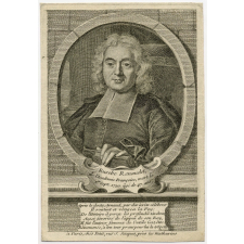 Eusebe Renaudot, de l'Academie Françoise, mort le 1er Sept. 1720, âgé de 47 ans.