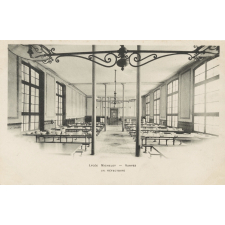 Lycée Michelet - Vanves - Un réfectoire.