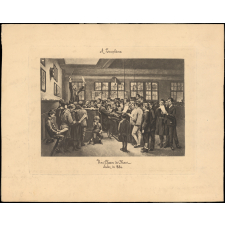 Une classe de chant, salon de 1884