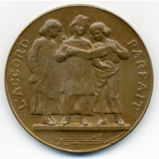 Médaille de Chant de la ville de Paris. 