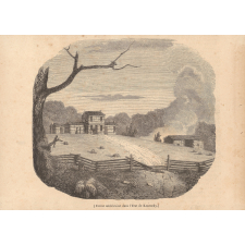 Ferme américaine dans l'État de Kentucky.