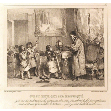 C'est eux qui m'a provoqué. Y m'ont dit : rabotte donc les aristocrates, alors, moi, j'ai calotté les fils du propriétaire, / mais, c'est eux qu'a reliché les tartines.. moi, je m'as brossé le ventre....