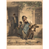 La contrainte par corps. The naughty boy. Körperlicher Zwang.

