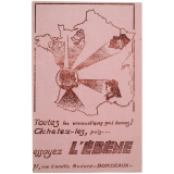 Buvard publicitaire. L'Ébène. 