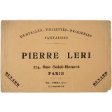 Buvard publicitaire. Pierre Leri.