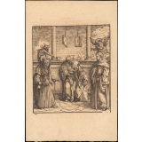 Le Jeune Maximilien Ier étudiant le cathéchisme. 