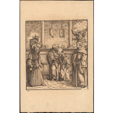 Le Jeune Maximilien Ier étudiant le cathéchisme. 