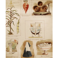 Tableau mural. El azùcar.