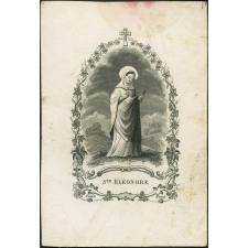 Image religieuse. Ste Eléonore.