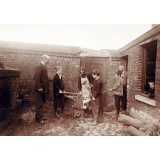 Ecole de garçons de Haumont - Travail à l'enclume. 