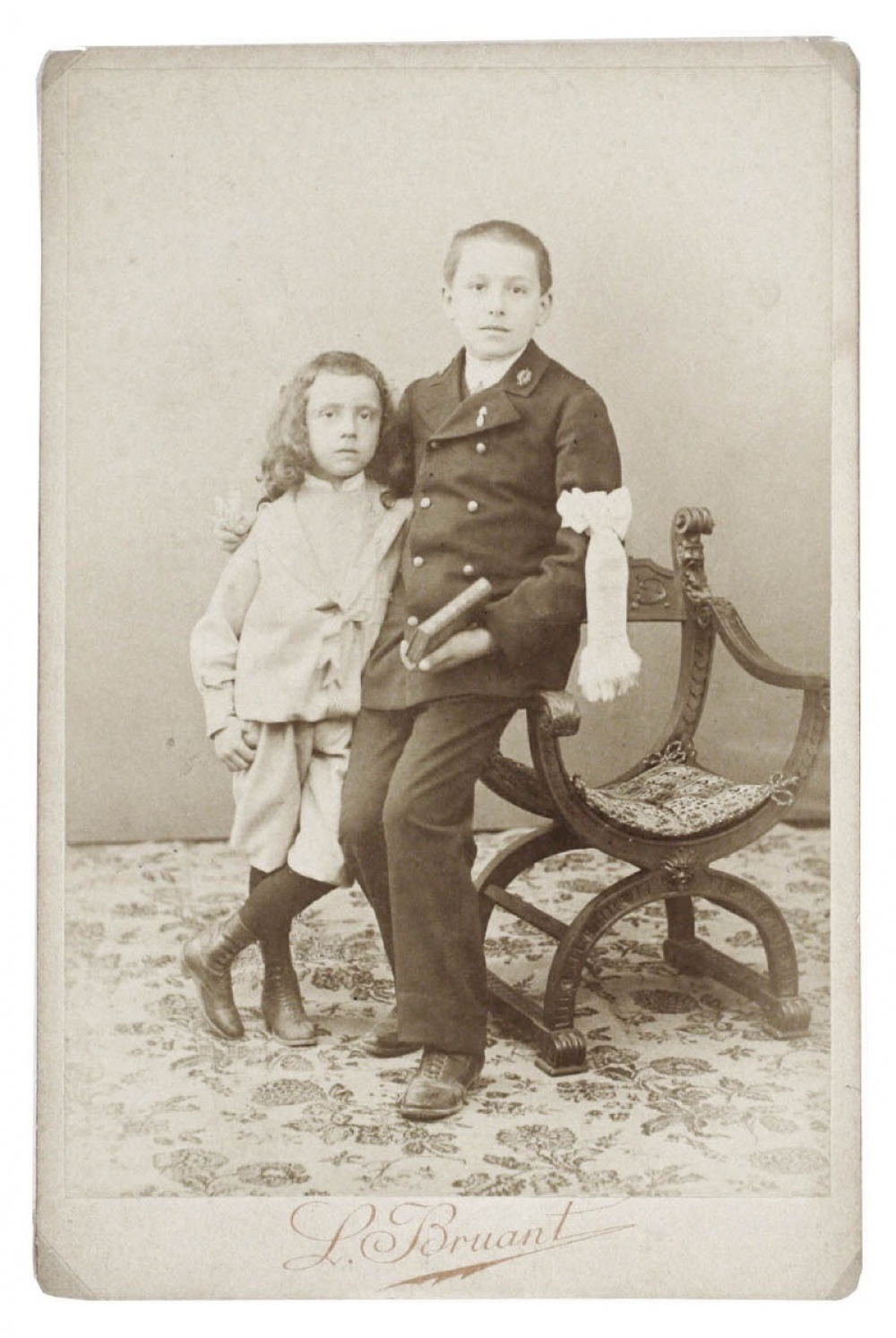 Deux garçons. 