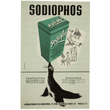 Buvard publicitaire. Sodiophos.