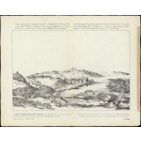 Stadt u. Festung Silistria nebst Umgebung während der Belagerung durch die Russen, Frühjahr 1854. / Ville et forteresse Silistria avec ses environs pendant la siège par les Russes. / Town & Fortresse Silistria, with her environs during the siege by the Russians. / Ciudad y fortaleza de Silistria con sus contornos durante el sitio por los Rosos.