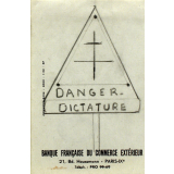 Danger dictature.