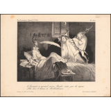 Le Grrrrand et spirituel prince Rosolin visité par les esprits follets dans le château de Mullinkhausen. Pl. 509.