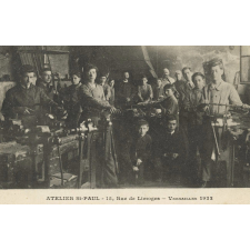Atelier St-Paul - 15, Rue de Limoges - Versailles 1922.