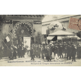 Exposition Coloniale, Marseille 1906 - Pavillon de l'Amer Picon - Réception du Congrès International des Etudiants.
