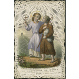 Image religieuse. Le compagnon de route. 