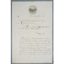 Lettre. 