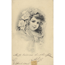 Portrait de fillette.