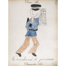 Cahier de dessin libre.