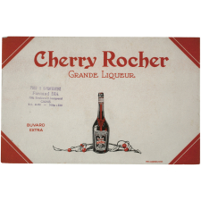 Buvard publicitaire. Cherry Rocher. Grande Liqueur.
