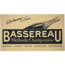 Buvard publicitaire. Bassereau - Méthode Champenoise.