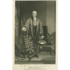 The Right Honourable William Wyndham Grenville, Lord Grenville, Chancellor of the University of Oxford.