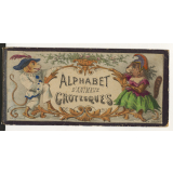 Alphabet d'animaux grotesques.