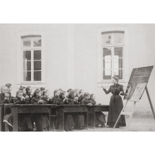 Ecole de filles de Baugé - Leçon de choses : botanique.